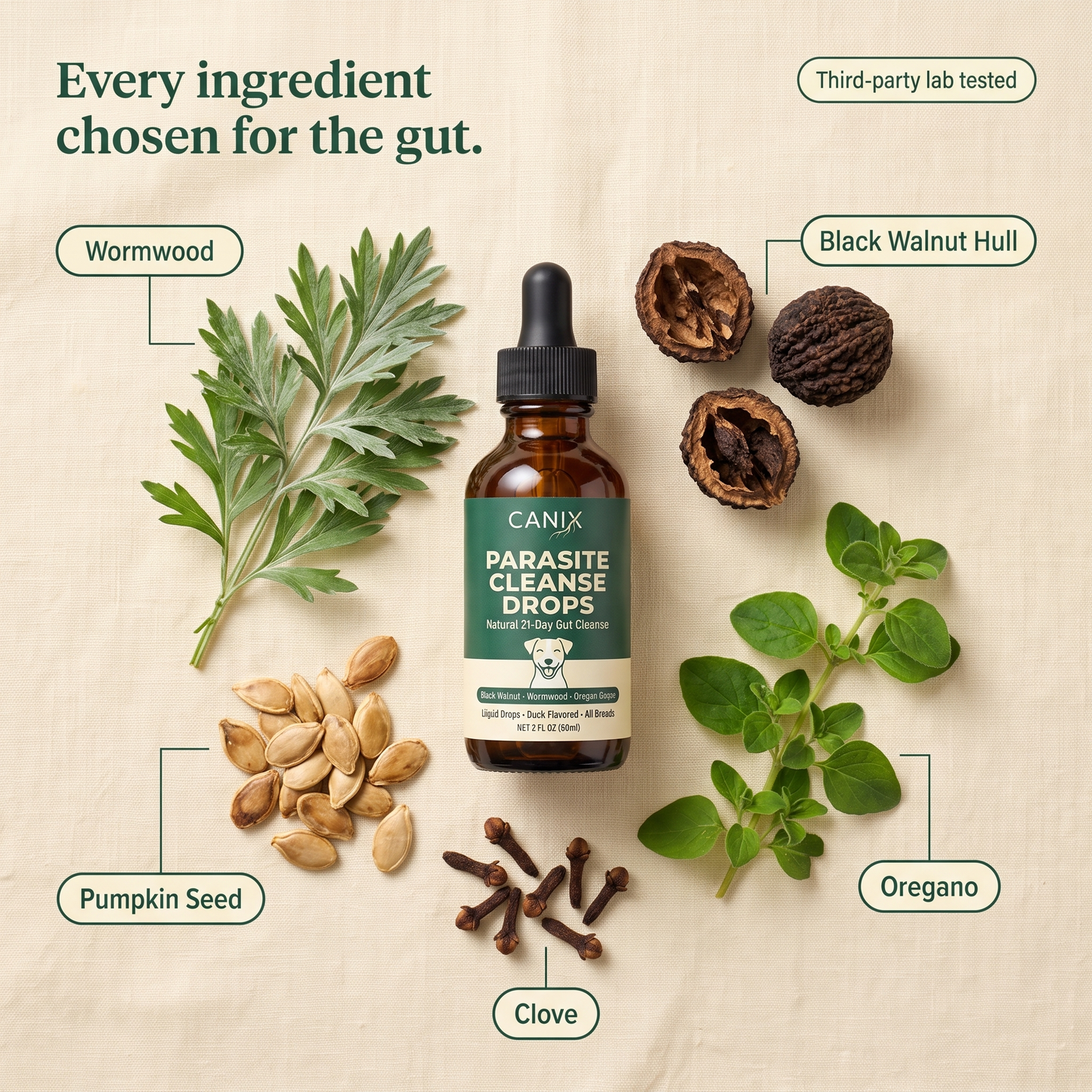 Parasite Cleanse Pet Care Drops